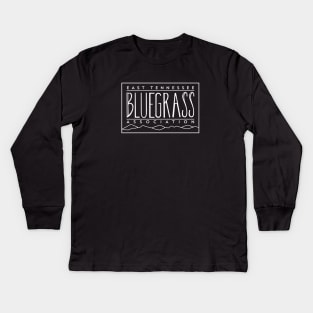 East Tennessee Bluegrass Association-Light Kids Long Sleeve T-Shirt